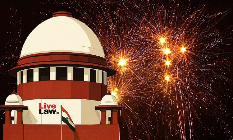 2025 LiveLaw (SC) 1005 | MC Mehta v Union of India (NCR Firecracker Ban relaxation for Diwali) 2025 LiveLaw (SC) 1005 | MC Mehta v Union of India (NCR Firecracker Ban relaxation for Diwali)