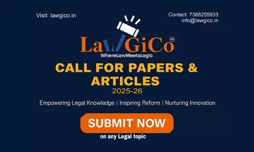 LaWGiCo Invites Papers & Articles On Emerging Legal, Policy And Justice Themes (2025–26) LaWGiCo Invites Papers & Articles On Emerging Legal, Policy And Justice Themes (2025–26)