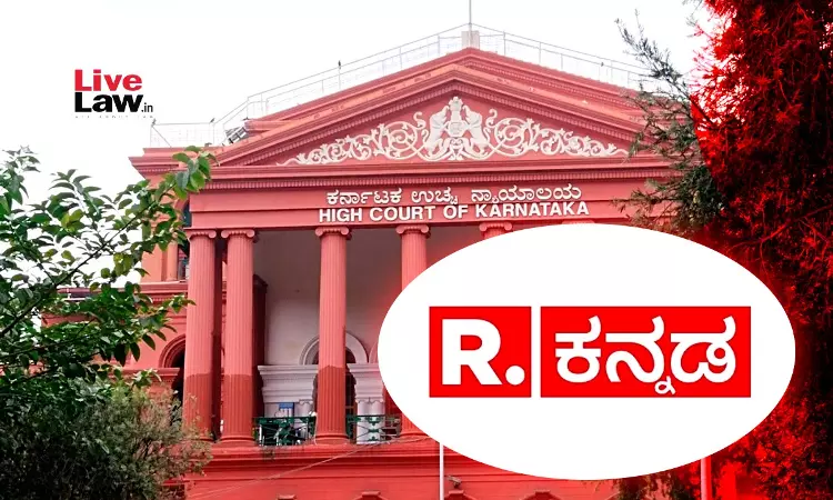 Karnataka High Court Stays Criminal Defamation Case Against Republic Kannada, Its News Anchors And Editor
