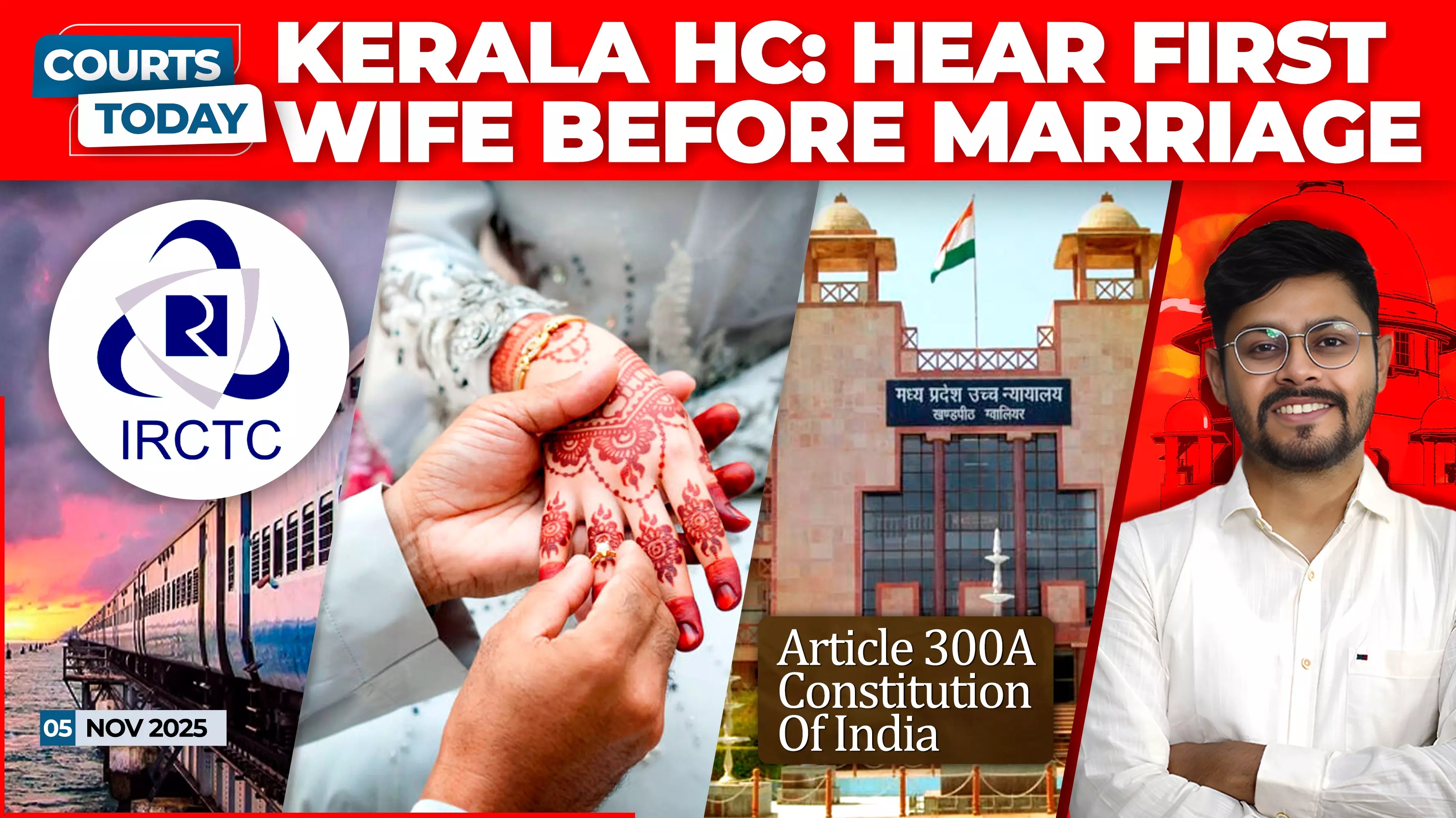 Body parts of animals| Notice to first wife| Church cemetery| IRCTCs deficiency of service