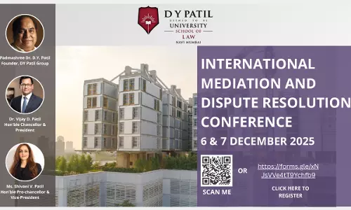 School Of Law, DY Patil Deemed To Be University, Organizes International Mediation And Dispute Resolution Conference 2025