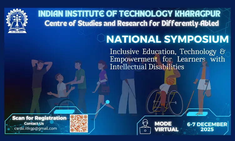 IIT Kharagpur To Host National Symposium On Inclusive Education And Technology For Learners With Intellectual Disabilities IIT Kharagpur To Host National Symposium On Inclusive Education And Technology For Learners With Intellectual Disabilities
