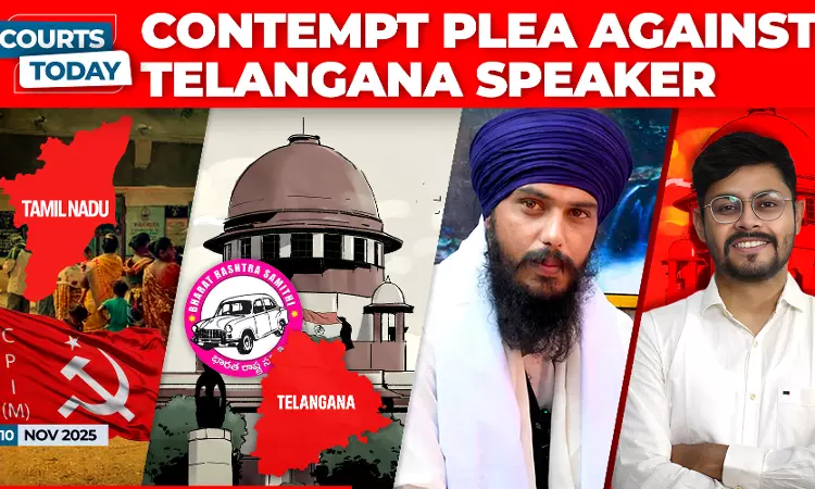 Contempt plea against Telangana Speaker?|TN SIR challenge|BJPs Kapil Mishra; Delhi-riots|Jaya Bachchan