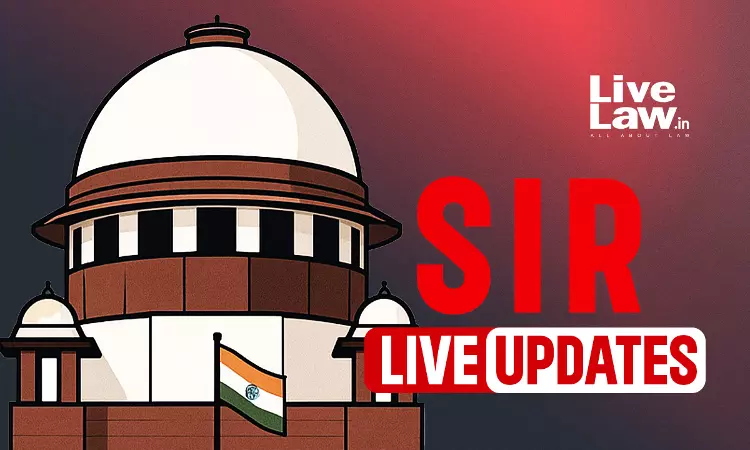 Petitions Challenging Special Intensive Revision: Live Updates From Supreme Court Petitions Challenging Special Intensive Revision: Live Updates From Supreme Court