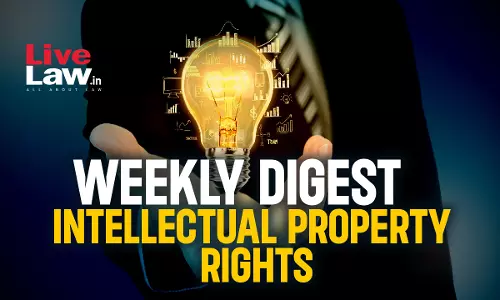 Intellectual Property Rights Weekly Round-Up: 2025 November 03–09 Intellectual Property Rights Weekly Round-Up: 2025 November 03–09