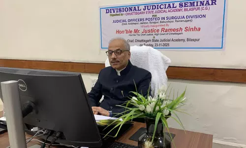 Justice Flows From The Conscience Of The Judge: Chhattisgarh HC Chief Justice Ramesh Sinha At Surguja Judicial Seminar Justice Flows From The Conscience Of The Judge: Chhattisgarh HC Chief Justice Ramesh Sinha At Surguja Judicial Seminar