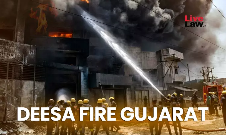 Deesa Warehouse Fire: Gujarat High Court Seeks States Response On PIL For Compensation To Victims, Regulation Of Fire Cracker Units Deesa Warehouse Fire: Gujarat High Court Seeks States Response On PIL For Compensation To Victims, Regulation Of Fire Cracker Units