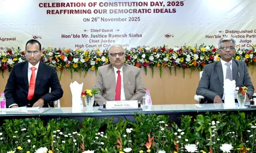 Chhattisgarh High Court Celebrates Constitution Day, Reaffirms Commitment To Democratic Ideals Chhattisgarh High Court Celebrates Constitution Day, Reaffirms Commitment To Democratic Ideals