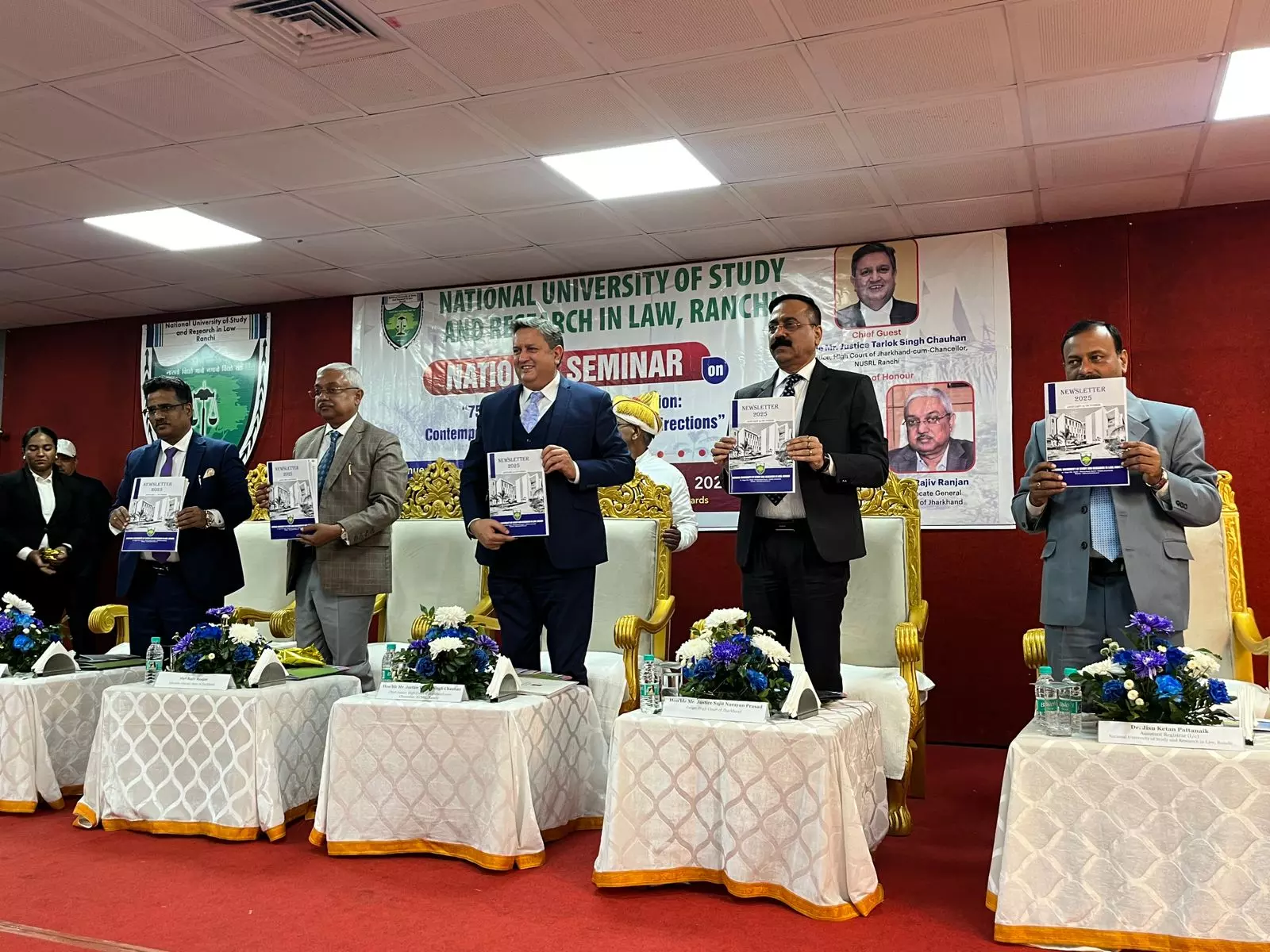 Jharkhand High Court Chief Justice Inaugurates National Seminar At NUSRL Ranchi, Highlights Challenges Faced From Technology & AI