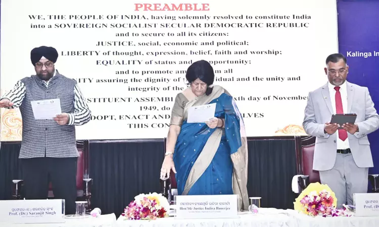 KIIT School Of Law Commemorates 76 Years Of Indian Constitution KIIT School Of Law Commemorates 76 Years Of Indian Constitution