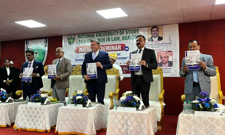 Jharkhand High Court Chief Justice Inaugurates National Seminar At NUSRL Ranchi, Highlights Challenges Faced From Technology & AI Jharkhand High Court Chief Justice Inaugurates National Seminar At NUSRL Ranchi, Highlights Challenges Faced From Technology & AI