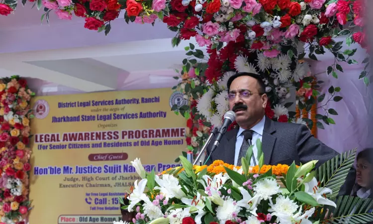 Serving Elderly Is Like Serving God: Jharkhand High Courts Justice Sujit Narayan Prasad Inaugurates Clinic For Senior Citizens In Ranchi Serving Elderly Is Like Serving God: Jharkhand High Courts Justice Sujit Narayan Prasad Inaugurates Clinic For Senior Citizens In Ranchi