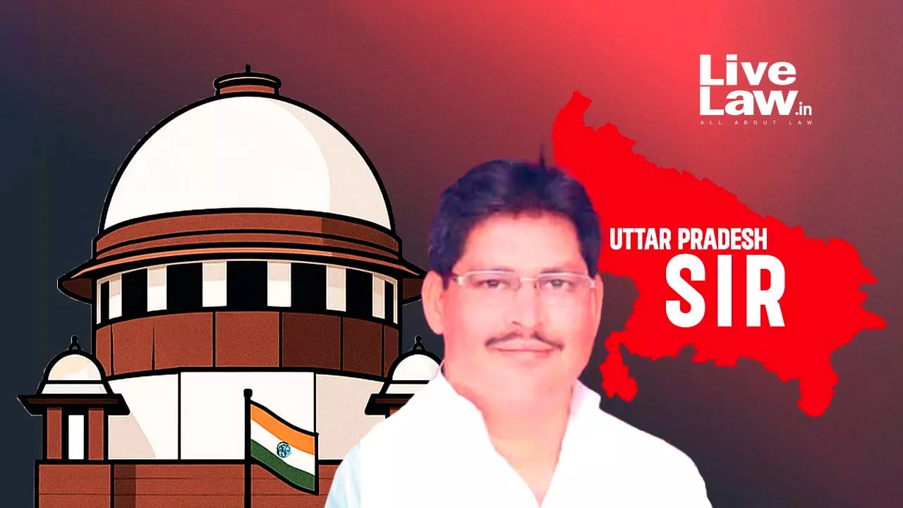 Samajwadi Partys Arvind Kumar Singh Moves Supreme Court Against SIR In Uttar Pradesh; Seeks 3-Month Extension Of Timelines Samajwadi Partys Arvind Kumar Singh Moves Supreme Court Against SIR In Uttar Pradesh; Seeks 3-Month Extension Of Timelines
