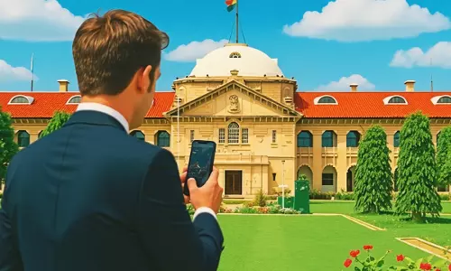 Allahabad High Court Issues Show Cause Notice For Contempt To Man Caught Recording HC Proceedings On Mobile Phone