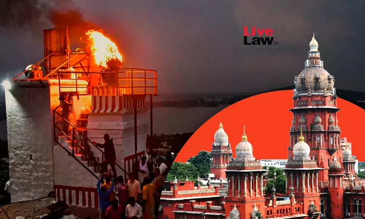Ulterior Motive: Madras High Court Rejects Appeal Against Devotees Lighting Lamp At Stone Pillar Near Thiruparankundram Hill Dargah Ulterior Motive: Madras High Court Rejects Appeal Against Devotees Lighting Lamp At Stone Pillar Near Thiruparankundram Hill Dargah