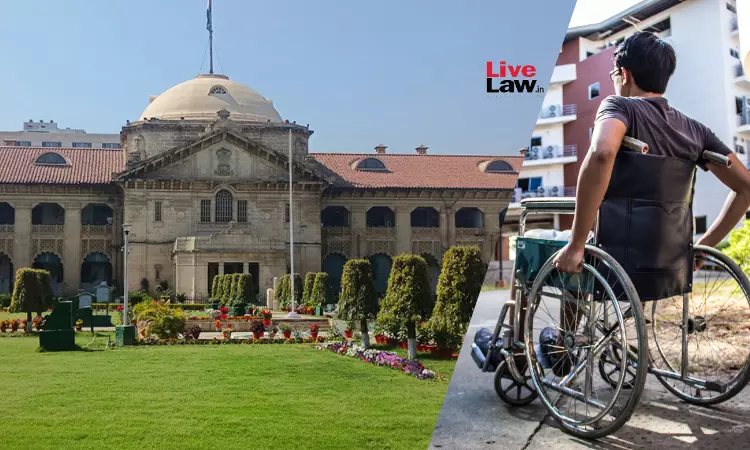After Man Struggles To Reach Courtroom, Allahabad High Court Seeks Details Of Facilities Available For PwDs In HC Premises After Man Struggles To Reach Courtroom, Allahabad High Court Seeks Details Of Facilities Available For PwDs In HC Premises