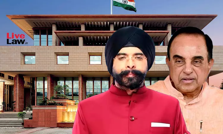 Direct Attack On Character: Tejinder Bagga Opposes In Delhi High Court Subramanian Swamys Challenge To Summons In Defamation Case Direct Attack On Character: Tejinder Bagga Opposes In Delhi High Court Subramanian Swamys Challenge To Summons In Defamation Case