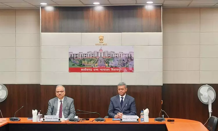 Chhattisgarh High Court Holds Virtual Foundation Stone Laying Ceremony For New Civil Court Buildings At Kartala And Pamgarh Chhattisgarh High Court Holds Virtual Foundation Stone Laying Ceremony For New Civil Court Buildings At Kartala And Pamgarh