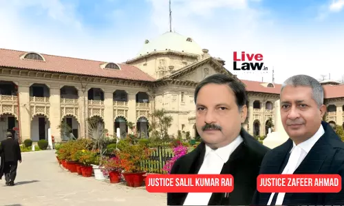 School TC Not A DOB Certificate U/S 94 JJ Act; Habeas Plea Against Mechanical CWC Order Maintainable: Allahabad High Court School TC Not A DOB Certificate U/S 94 JJ Act; Habeas Plea Against Mechanical CWC Order Maintainable: Allahabad High Court