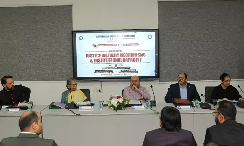 Hidayatullah National Law University Organises Conference On “Justice Delivery Mechanisms And Institutional Capacity” Hidayatullah National Law University Organises Conference On “Justice Delivery Mechanisms And Institutional Capacity”