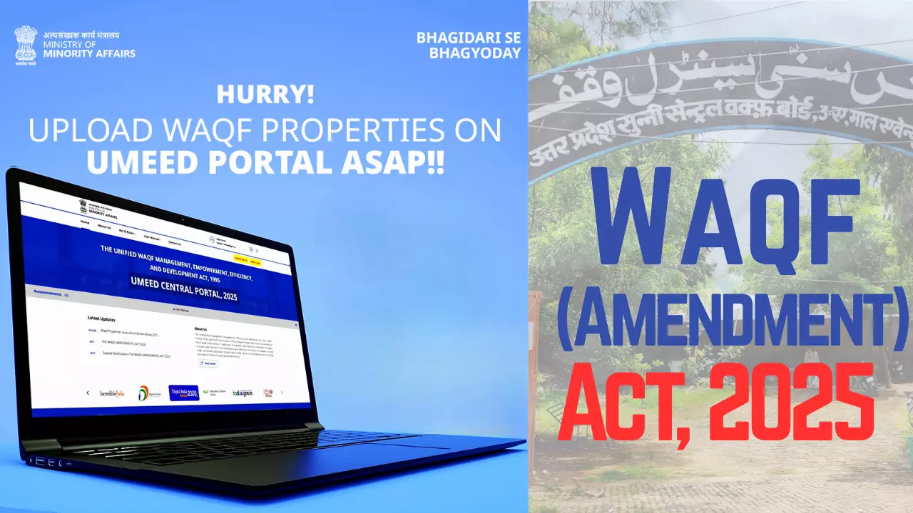 Persistent Technical Glitches : UP State Waqf Tribunal Grants 6-Month Extension To Register Waqf Properties On UMEED Portal