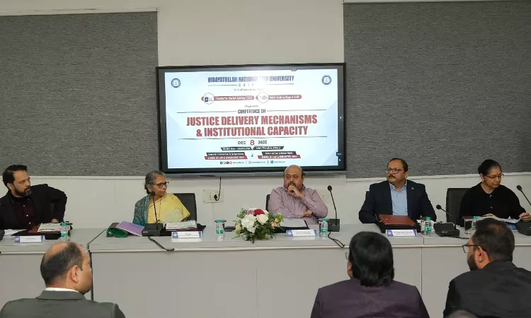 Hidayatullah National Law University Organises Conference On “Justice Delivery Mechanisms And Institutional Capacity” Hidayatullah National Law University Organises Conference On “Justice Delivery Mechanisms And Institutional Capacity”