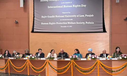 Kindness Should Not Be Bartered: Justice Dinesh Maheshwari Addresses Human Rights Day Conference Organised By RGNUL Kindness Should Not Be Bartered: Justice Dinesh Maheshwari Addresses Human Rights Day Conference Organised By RGNUL