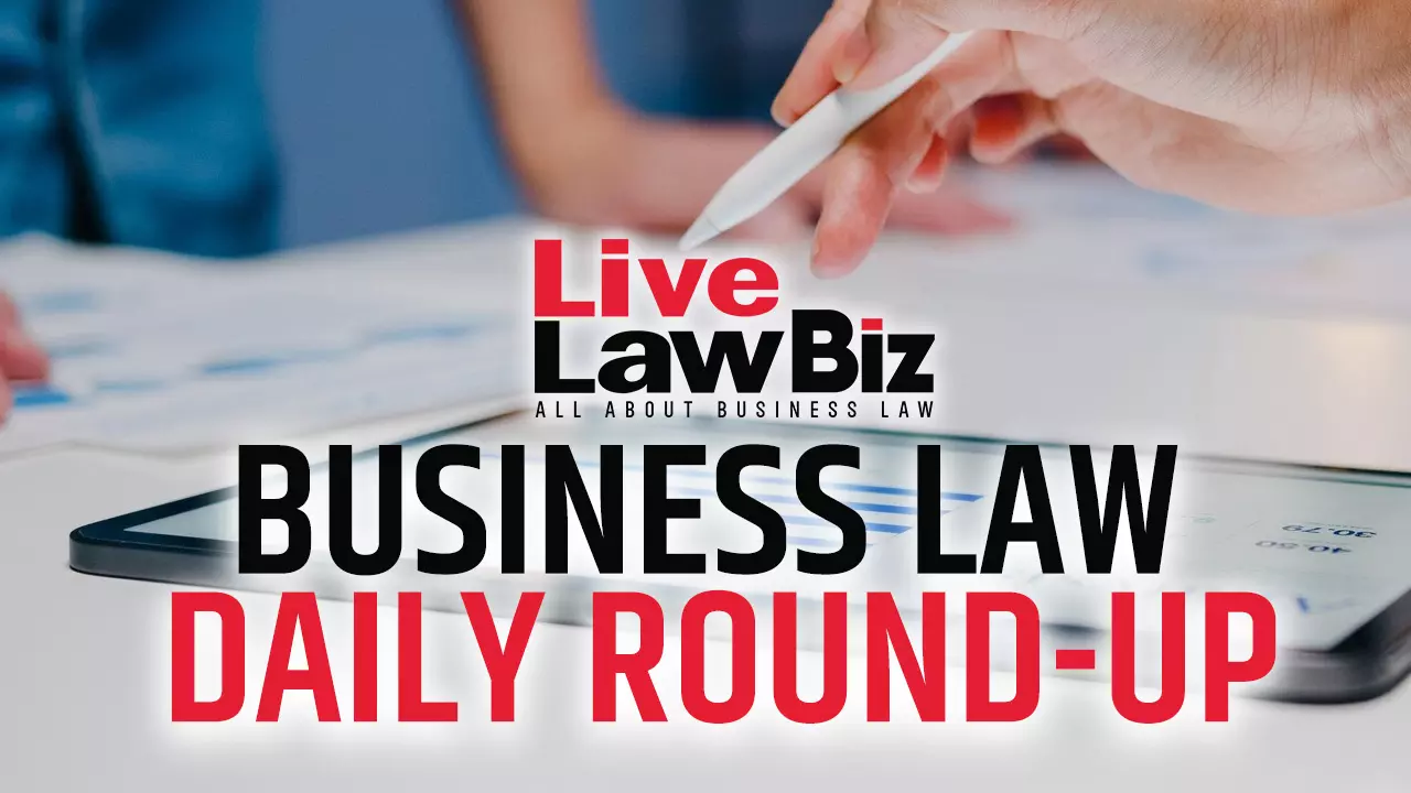 Business Law Daily Round-Up: January 06, 2026 Business Law Daily Round-Up: January 06, 2026