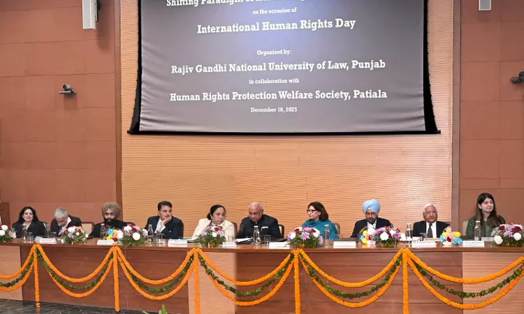 Kindness Should Not Be Bartered: Justice Dinesh Maheshwari Addresses Human Rights Day Conference Organised By RGNUL Kindness Should Not Be Bartered: Justice Dinesh Maheshwari Addresses Human Rights Day Conference Organised By RGNUL