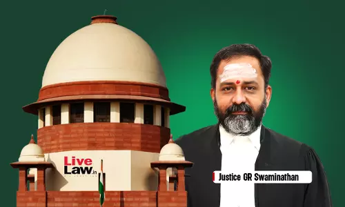 PIL In Supreme Court Seeks Action Against Persons Spreading Defamatory Remarks Against Justice GR Swaminathan