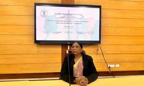 Gender Sensitization Workshop Conducted For Family Court Counsellors Gender Sensitization Workshop Conducted For Family Court Counsellors