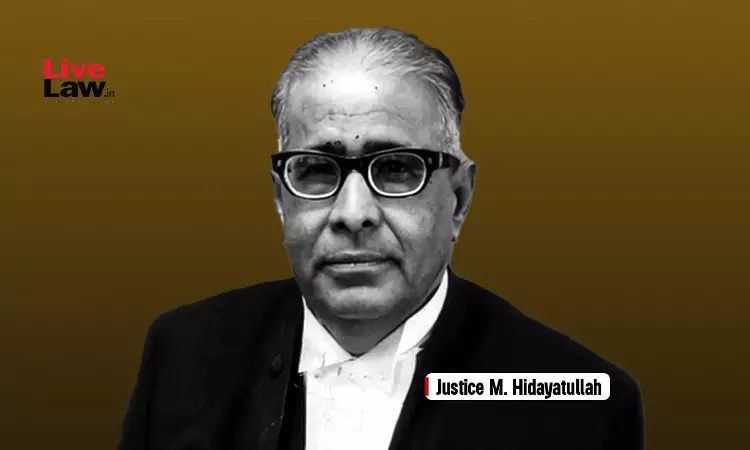 Remembering M. Hidayatullah On His 120th Birth Anniversary Remembering M. Hidayatullah On His 120th Birth Anniversary