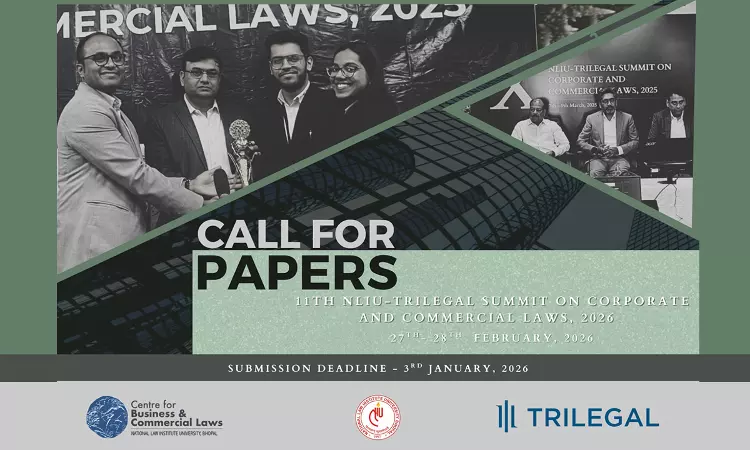 11th NLIU–Trilegal Summit On Corporate And Commercial Laws, 2026 11th NLIU–Trilegal Summit On Corporate And Commercial Laws, 2026