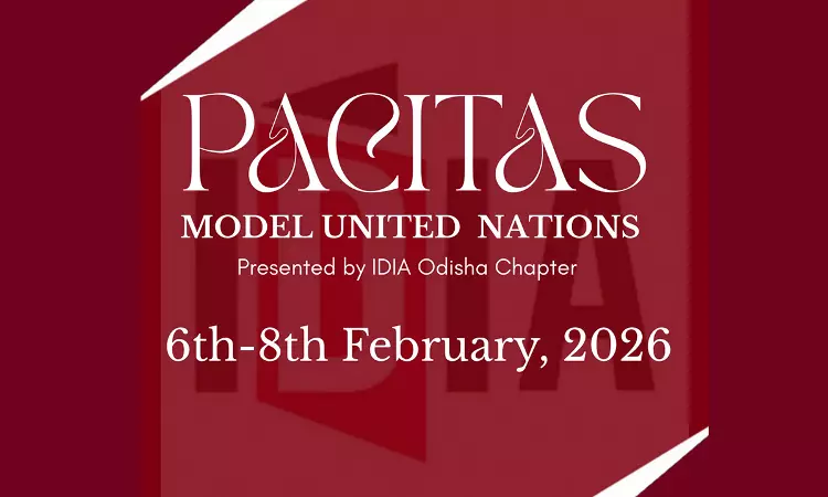 IDIA Odisha To Host PACITAS MUN 2026 At National Law University Odisha IDIA Odisha To Host PACITAS MUN 2026 At National Law University Odisha