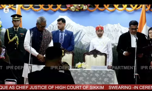 Justice A Muhamed Mustaque Sworn In As Chief Justice Of Sikkim High Court Justice A Muhamed Mustaque Sworn In As Chief Justice Of Sikkim High Court