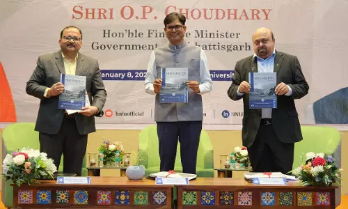 HNLU Hosts 5th Swami Vivekananda Memorial Lecture; O.P. Choudhary Urges Gen Z To Step Out Of Comfort Zones