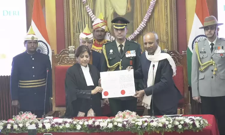 Justice Revati Mohite-Dere Sworn In As Chief Justice Of Meghalaya High Court Justice Revati Mohite-Dere Sworn In As Chief Justice Of Meghalaya High Court