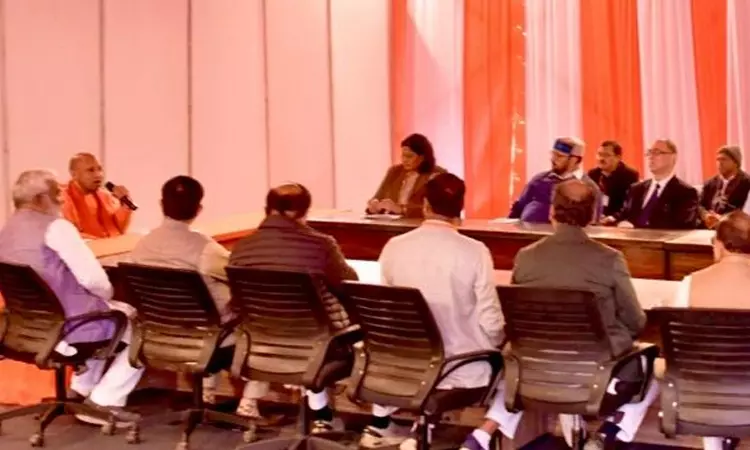 Yogi Adityanath Visits RPNLU, Reviews Campus Development Plans Yogi Adityanath Visits RPNLU, Reviews Campus Development Plans