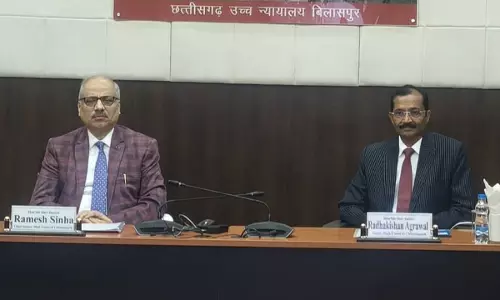 Chief Justice Of Chhattisgarh Virtually Lays Foundation Stone For Civil Court Building At Pratappur Chief Justice Of Chhattisgarh Virtually Lays Foundation Stone For Civil Court Building At Pratappur