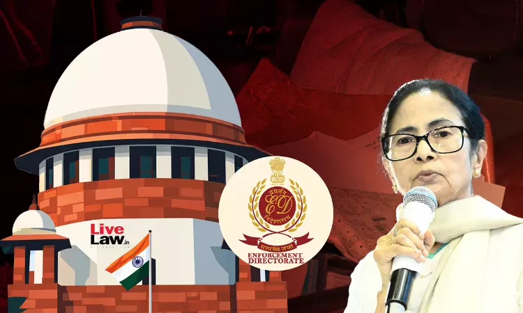 Cant Say Mamata Banerjee Took Away Only TMCs Confidential Files Amidst I-PAC Raid : ED Tells Supreme Court Cant Say Mamata Banerjee Took Away Only TMCs Confidential Files Amidst I-PAC Raid : ED Tells Supreme Court