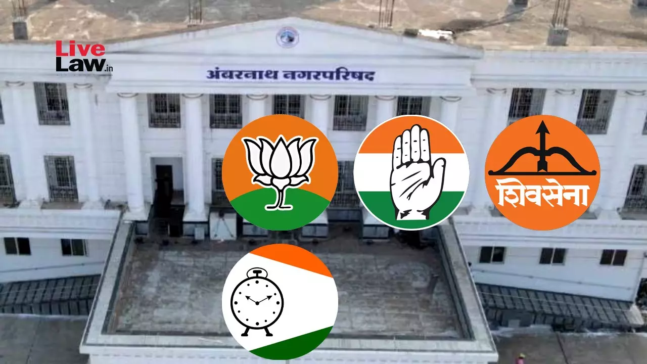 Ambernath Municipal Council: Bombay High Court Orders Collector To Decide Afresh On Alliances Of BJP-Congress, Shinde Sena-NCP Ambernath Municipal Council: Bombay High Court Orders Collector To Decide Afresh On Alliances Of BJP-Congress, Shinde Sena-NCP