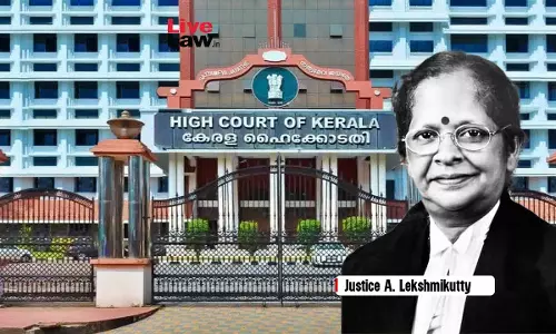 Former Kerala High Court Judge Retd. Justice A Lekshmikutty Passes Away Former Kerala High Court Judge Retd. Justice A Lekshmikutty Passes Away