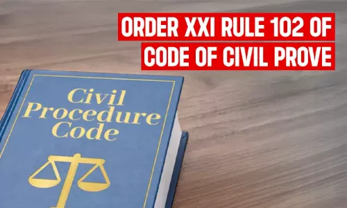 Order XXI Rule 102 And The Limits Of Pendente Lite Transfers In Execution Order XXI Rule 102 And The Limits Of Pendente Lite Transfers In Execution
