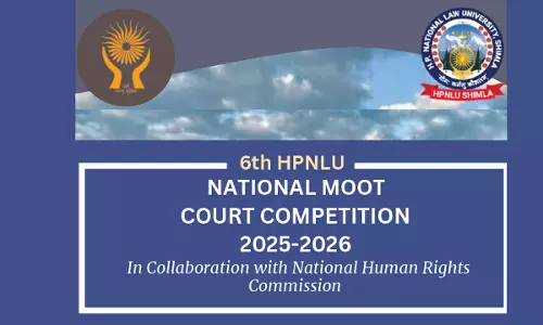 HPNLU To Organise 6th National Moot Court Competition 2025–26 In Collaboration With NHRC HPNLU To Organise 6th National Moot Court Competition 2025–26 In Collaboration With NHRC