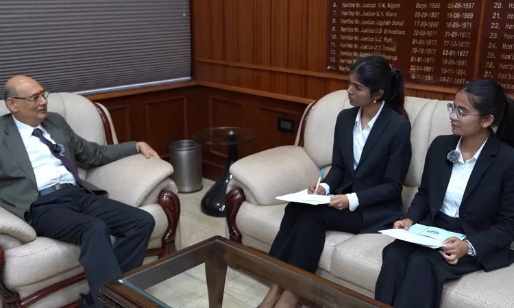 RPNLU Students Gain Judicial Insights in Interaction with Justice Rajan Roy RPNLU Students Gain Judicial Insights in Interaction with Justice Rajan Roy