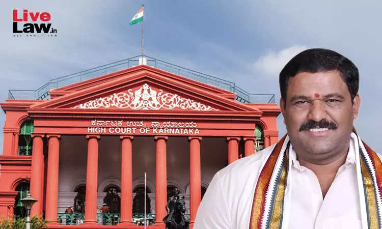 Karnataka High Court Sets Aside Election Of Congress MLA SN Subbareddy But Rejects BJP Leaders Claim To Be Declared Winner Karnataka High Court Sets Aside Election Of Congress MLA SN Subbareddy But Rejects BJP Leaders Claim To Be Declared Winner