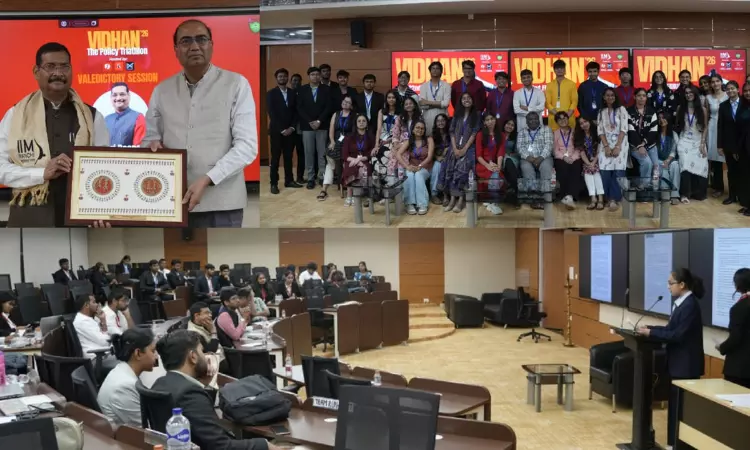 Vidhan: The Policy Triathlon 2026 Concludes At IIM Ranchi; Over 200 Students Participate Nationwide Vidhan: The Policy Triathlon 2026 Concludes At IIM Ranchi; Over 200 Students Participate Nationwide