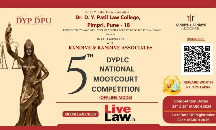 Dr. D.Y. Patil Law College, Pimpri To Organise 5th DYPLC National Moot Court Competition