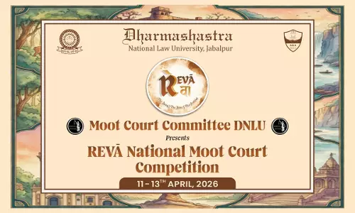 Dharmashastra National Law University To Organise REVĀ National Moot Court Competition 2026 Dharmashastra National Law University To Organise REVĀ National Moot Court Competition 2026