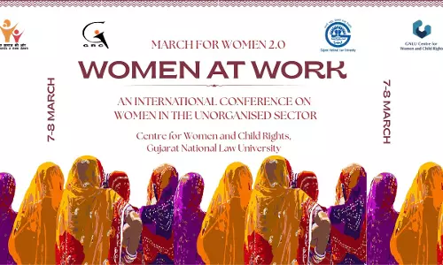 GNLU To Organise Women At Work International Conference On Women In The Unorganised Sector GNLU To Organise Women At Work International Conference On Women In The Unorganised Sector